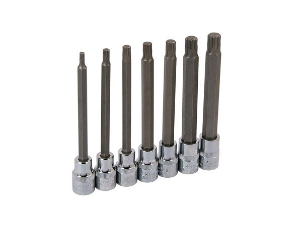 Extra Long Spline Bit Set