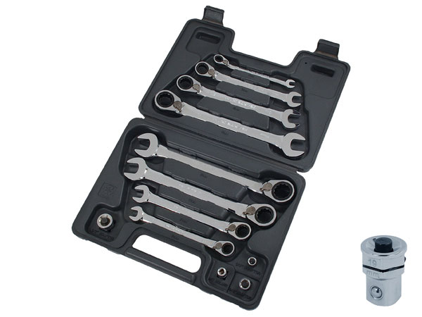 Ratchet Spanner Set