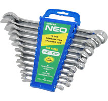 12 Piece Combination Spanner Set - SAE