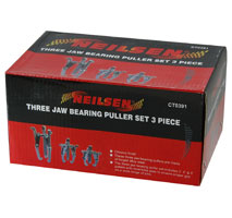 3 Bearing Pullers in a box