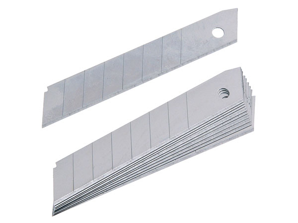 10 18mm Snap-off Knife Blades