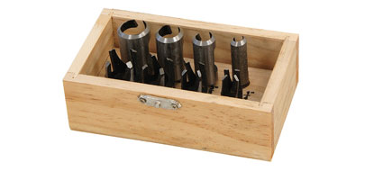 Wood Plug Cutting Set