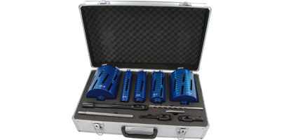 Laser Welded Diamond Core Drill Set