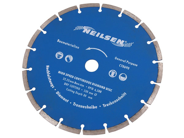 230mm Segmented Diamond Disc