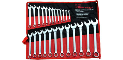 Combination Spanner Set - Satin Finish