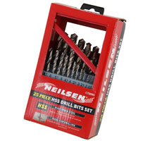 HSS Drill Set with metal case