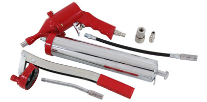 Air Powered or Hand Pumped Grease Gun