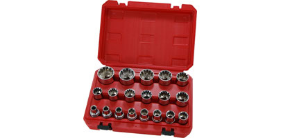 Multi-Fit Sockets in a plastic case