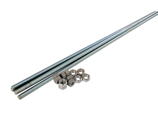 10mm Steel Threaded Bars