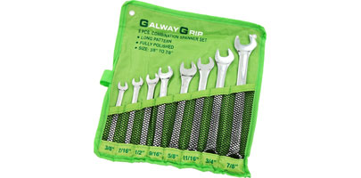 8 Piece Spanner Set SAE