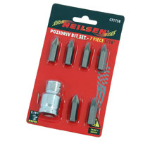 5/16in. Pozidriv Bit Set