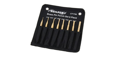 Brass Pin Punch Set 