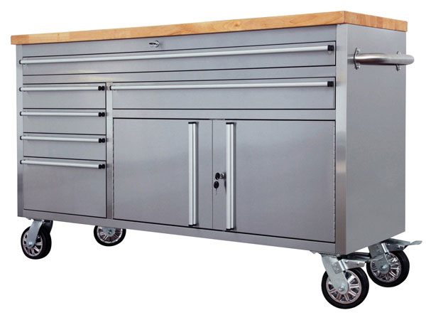 Stainless Steel Mobile Workbench