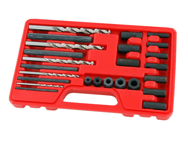 Screw Extractor and Drill Set