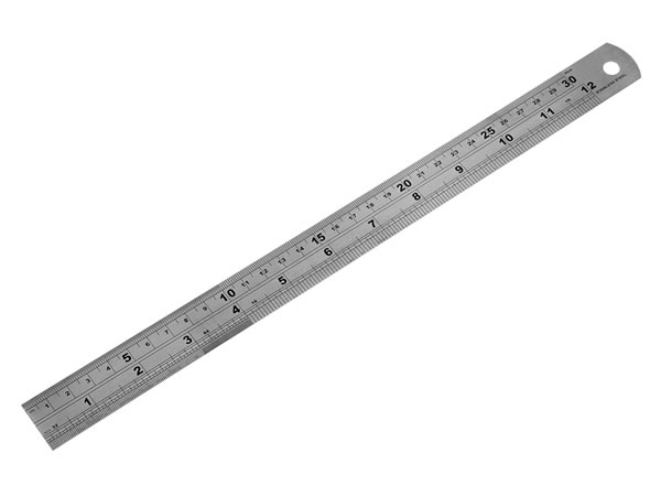 12 Inch Metal Rule