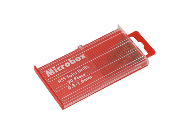 Micro Drill Set - Sizes 0.3-1.6mm