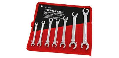 Flare Nut Spanner Set - Metric