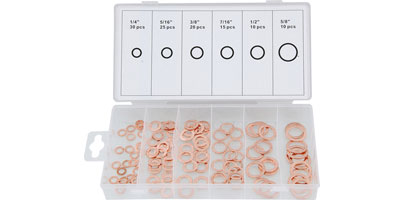 Copper Washer Assortment Box