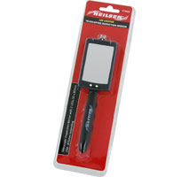 Rectangular Inspection Mirror with 2 LEDs