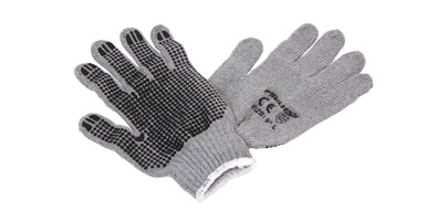 PVC Coated Knitted Gloves