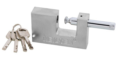 90mm Sliding Bolt Padlock