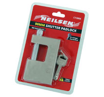 90mm Sliding Bolt Padlock