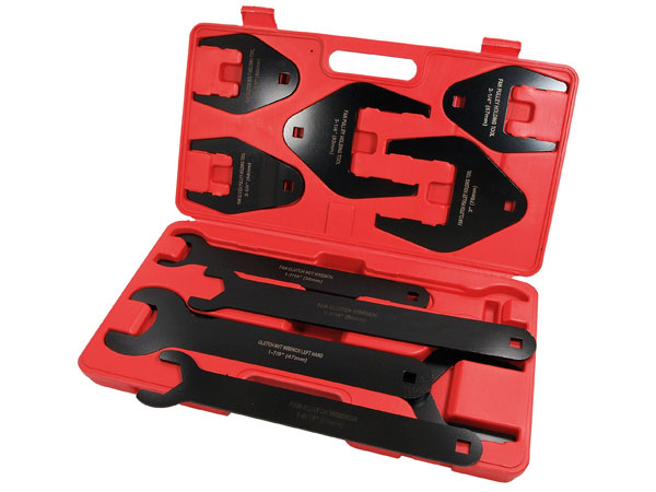 10pc Fan Clutch Wrench Set 