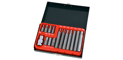 15 Piece Hex Bit Set