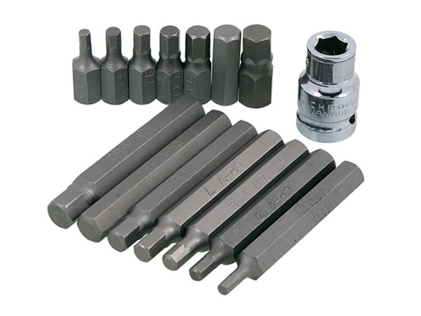 15 Piece Hex Bit Set