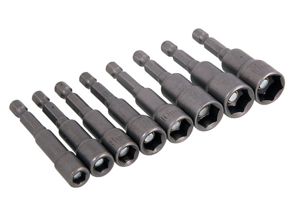 Short Hex Shank Nut Driver Set