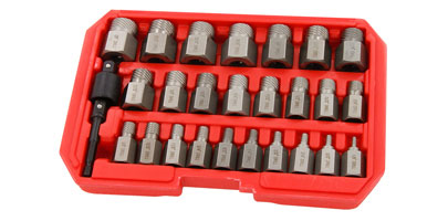 Multi-Spline Screw Extrator Set