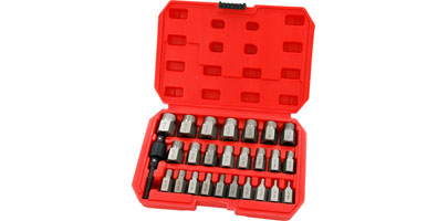 Multi-Spline Screw Extrator Set