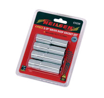 4 Piece Deep Socket Set - 3/8in.Drive