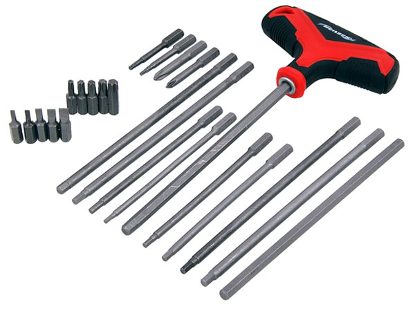 25 piece T-Handle Screwdriver Set