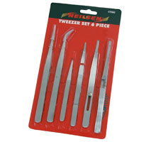 Set of 6 Tweezers