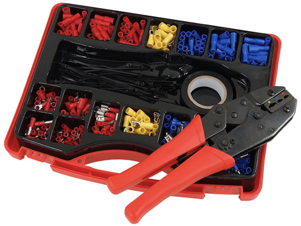 Crimping Tool Set with Crimping Plies