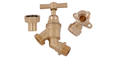 Brass Tap and Hose Adaptor