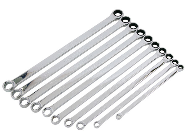 Ratchet and Ring Spanner Set