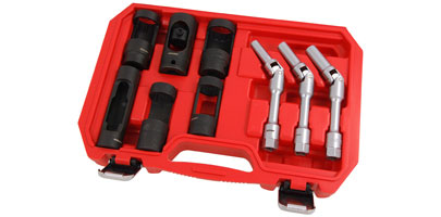 Fuel Injector / Glow Plug Socket Set - 9pc