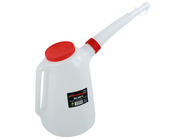 5 litre Clear Oil Jug