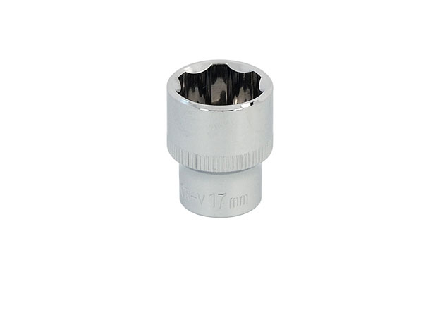 17mm Super Lock 6 Point Socket Neilsen CT5016 3/8" Drive Chrome Vanadium 
