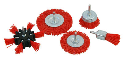 Nylon Filament Rotary Wire Brush Set