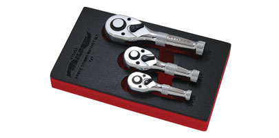 Stubby Ratchet Set - 1/4 | 3/8 | 1/2in.Dr