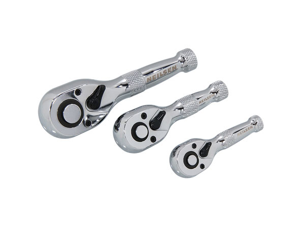 Stubby Ratchet Set - 1/4 | 3/8 | 1/2in.Dr