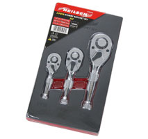 Stubby Ratchet Set - 1/4 | 3/8 | 1/2in.Dr