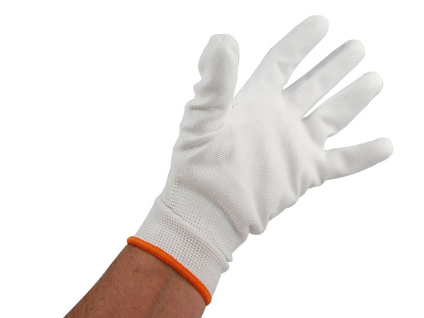 White PU Work Gloves