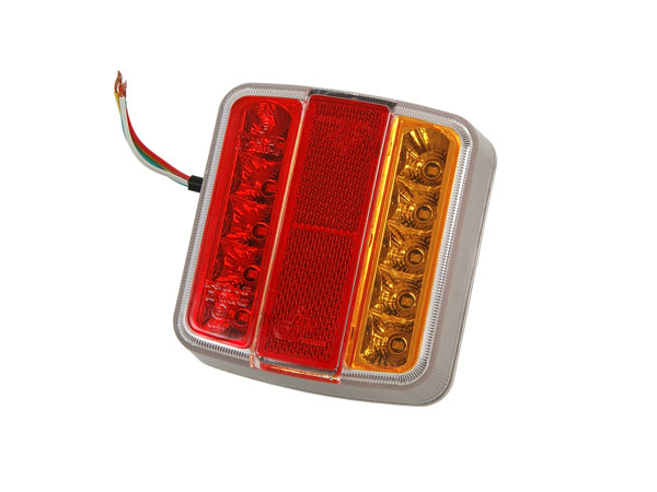 12/24V LED Tail Light Unit with Reflector