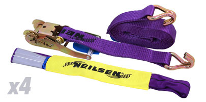 Ratchet Tie Down Strap Set