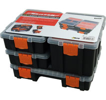 Tool Organiser Case Set - 4pc