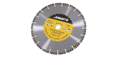 300mm Laser Welded Diamond Disc